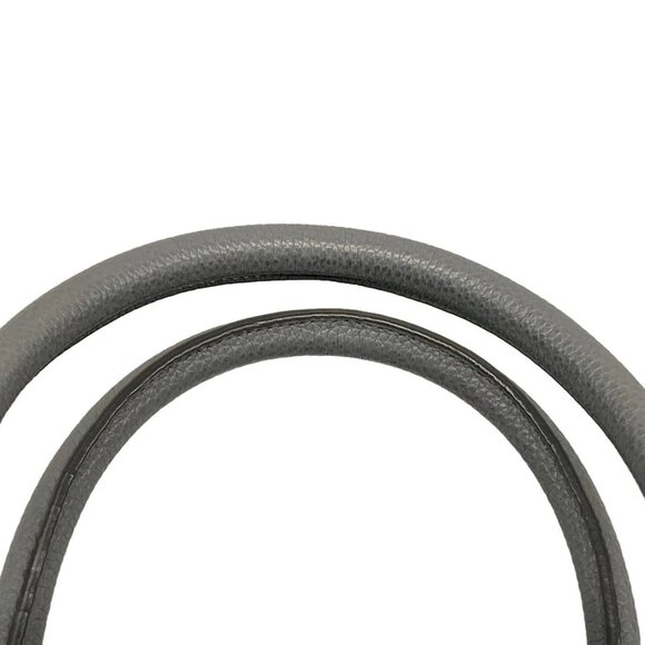 Auth CELINE Luggage Micro Shopper - Gray Leather Handbag - Picture 10 of 15